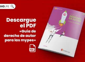 Descargue en PDF «Guía de derecho de autor para las mypes» con logo de LP