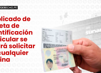 Duplicado de tarjeta de identificacion vehicular se podra solicitar en cualquier oficina-Sunarp-LP