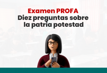 Examen PROFA: Diez preguntas sobre la patria potestad