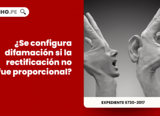 ¿Se configura difamación si la rectificación no fue proporcional?
