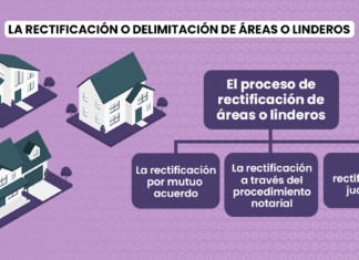 La rectificación o delimitación de áreas o linderos en la legislación peruana