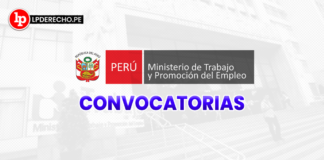 Ministerio de Trabajo convocatorias con logo de LP