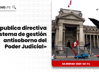 PJ publica directiva «Sistema de gestión antisoborno del Poder Judicial»