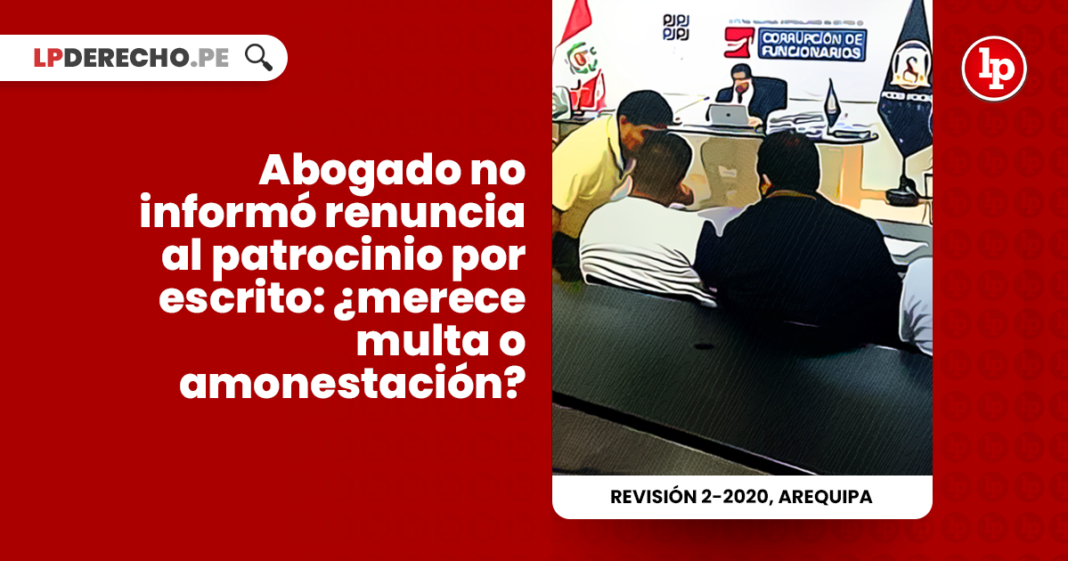 Revisión 2-2020, Arequipa con logo de LP