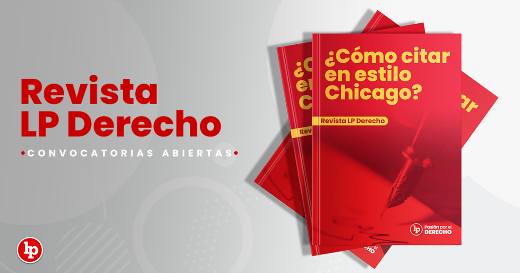 Revista Lp Derecho ¿cómo Citar Correctamente En Estilo Chicago Lp