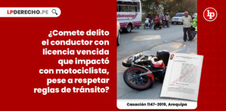 autopuesta-peligro-lesiones-accidente-transito-motociclista-imputacion-objetiva-casacion-1147-2019-arequipa-LP