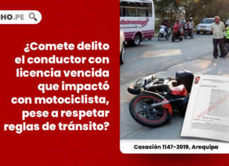 autopuesta-peligro-lesiones-accidente-transito-motociclista-imputacion-objetiva-casacion-1147-2019-arequipa-LP