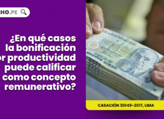 casos-bonificacion-productividad-calificar-concepto-remunerativo-LP