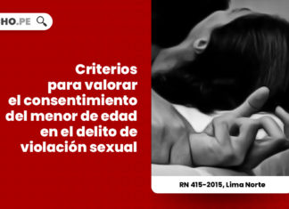 r-n-415-2015-lima-norte-criterios-valorar-consentimiento-menor-edad-delito-violacion-sexual-LP