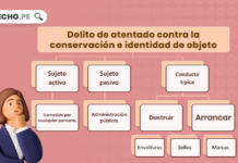 Delito de atentado contra la conservacion e identidad del objeto con logo de LP