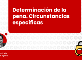 Determinación de la pena. Circunstancias específicas Determinación de la pena. Circunstancias específicas