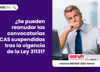 ¿Se pueden reanudar las convocatorias CAS suspendidas tras la vigencia de la Ley 31131?