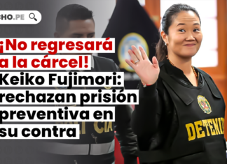 ¡No regresará a la cárcel! Keiko Fujimori: rechazan prisión preventiva en su contra