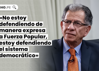 Óscar Urviola: «No estoy defendiendo de manera expresa a Fuerza Popular, estoy defendiendo el sistema democrático»