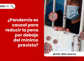 contexto-pandemia-criterio-valido-reduccion-pena-recurso-nulidad-835-2020-lima-sur-LP