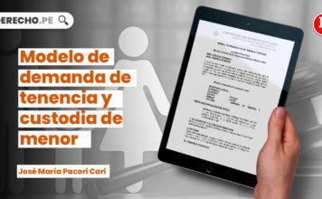 Modelo de demanda de tenencia y custodia de menor modelo-demanda-tenencia-custodia-menor-jose-maria-pacori-cari-LP