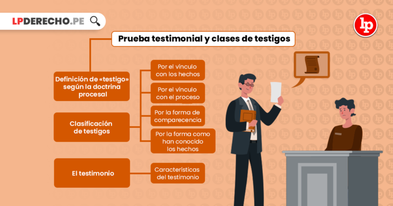 Prueba Testimonial Y Clases De Testigos Lp 4340