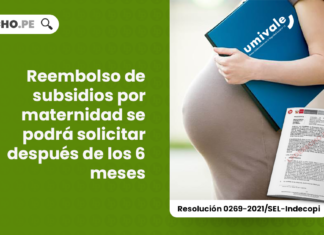 reembolso-subsidios-maternidad-solicitar-despues-6-meses-resolucion-0269-2021-sel-indecopi-LPDERECHO