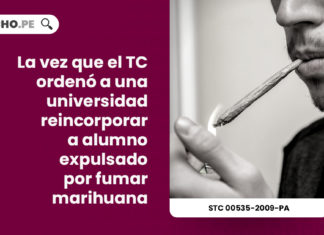 tc-ordeno-universidad-reincorporar-alumno-expulsado-fumar-marihuana-stc-00535-2009-pa-LP