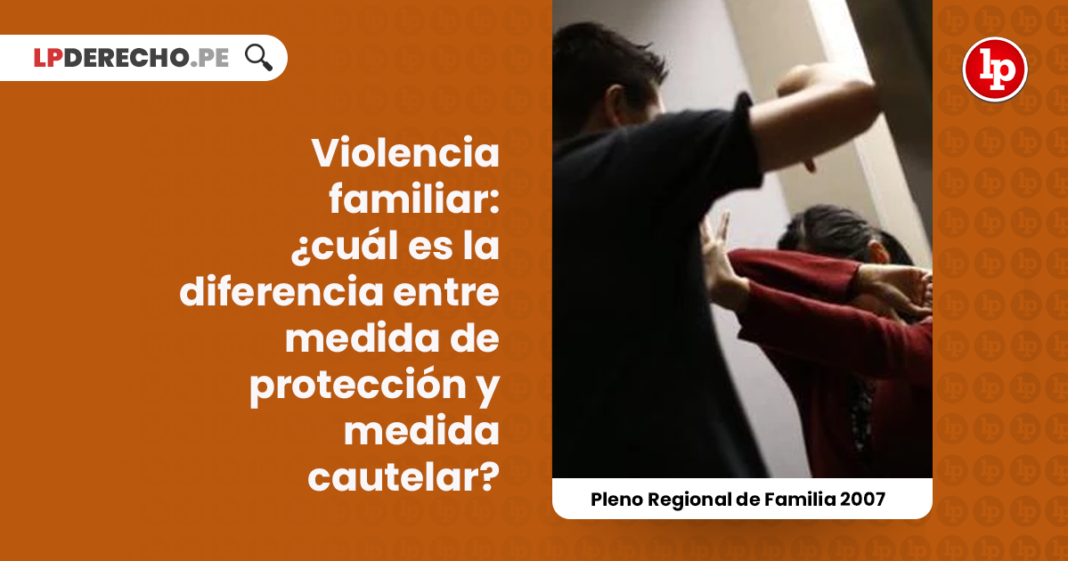 violencia-familiar-medida-proteccion-pleno-jurisdiccional-regional-familia-2007-LPDERECHO
