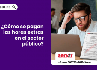 Como se pagan las horas extras en el sector publica-LP