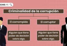 Criminalidad de la corrupción con logo de LP