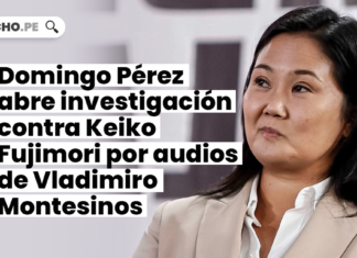 Fiscal Domingo Pérez abre investigación contra Keiko Fujimori por audios de Vladimiro Montesinos Fiscal Domingo Pérez abre investigación contra Keiko Fujimori por audios de Vladimiro Montesinos