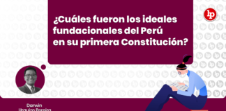 ¿Cuáles fueron los ideales fundacionales del Perú en su primera Constitución? con logo de LP