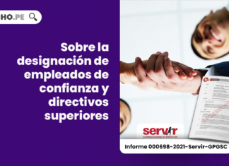 Sobre la designación de empleados de confianza y directivos superiores