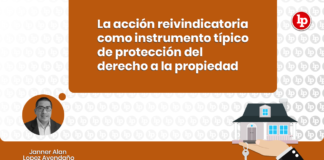 La acción reivindicatoria como instrumento típico de protección del derecho a la propiedad con logo de LP