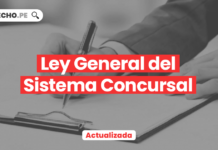 Ley General del Sistema Concursal • Ley 27809