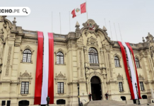 Palacio de gobierno con logo de LP
