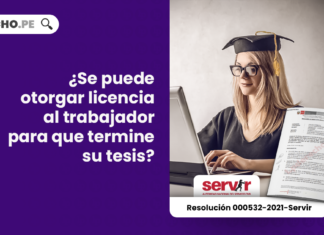 ¿Se puede otorgar licencia al trabajador para que termine su tesis?