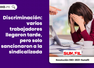 Discriminación: varios trabajadores llegaron tarde, pero solo sancionaron a la sindicalizada