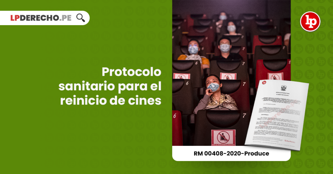 Protocolo sanitario para el reinicio de cines