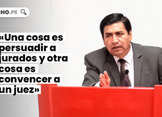 «Una cosa es persuadir a jurados y otra cosa es convencer a un juez»