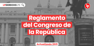 Reglamento del Congreso de la República