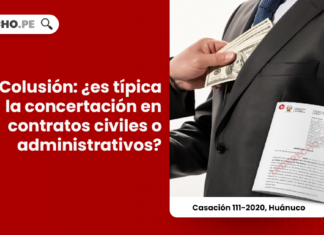 Colusión: ¿es típica la concertación en contratos civiles o administrativos?