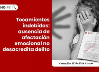 Tocamientos indebidos: ausencia de afectación emocional no desacredita delito