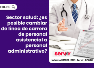 Sector salud: ¿es posible cambiar de línea de carrera de personal asistencial a personal administrativo?