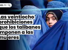 Las veintiocho prohibiciones que los talibanes imponen a las mujeres