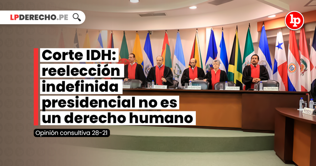 Corte IDH: reelección indefinida presidencial no es un derecho humano