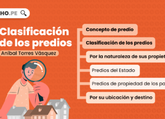 Clasificación de los predios