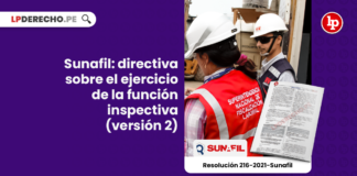 Sunafil: directiva sobre el ejercicio de la función inspectiva (versión 2)