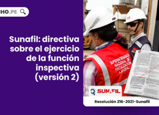 Sunafil: directiva sobre el ejercicio de la función inspectiva (versión 2)