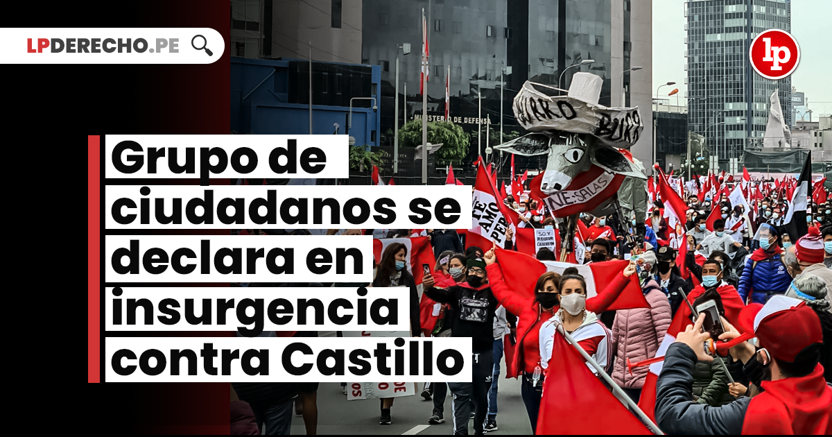 Grupos de personas marcharon contra el gobierno de Pedro Castillo | LP