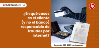 ¿En qué casos es el cliente (y no el banco) responsable de fraudes por internet?