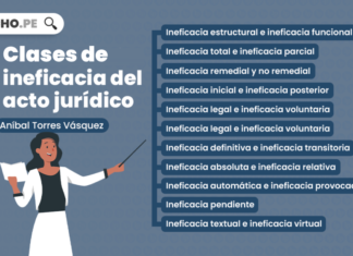 Clase de ineficacia acto juridico - LPDerecho