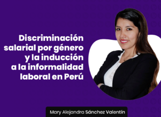 Discriminación salarial por género y la inducción a la informalidad laboral en Perú con logo de LP