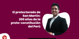El protectorado de San Martín: 200 años de la proto-constitución del Perú con logo de LP
